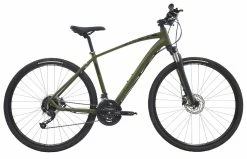 MBK Octane Cross Herre 19″ 27-gear Altus Skivebremser – Mat Grøn