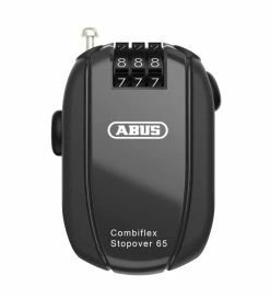 Abus Wirelås Combiflex StopOver 65 Sort