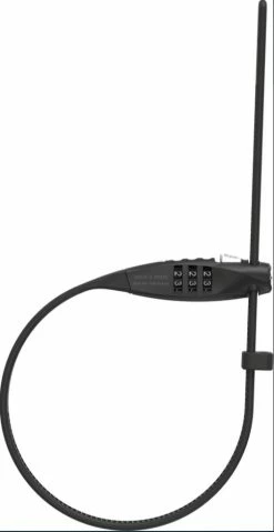 Abus Wirelås CombiFlex TravelGuard Sort 45cm