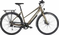 Nishiki Urban Elcykel Dame 51cm 9-gear – Mat Sand