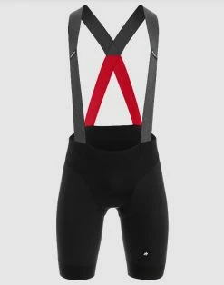 Assos Bibshorts Equipe RS S9 Targa Str. XL – Sort/katana Red