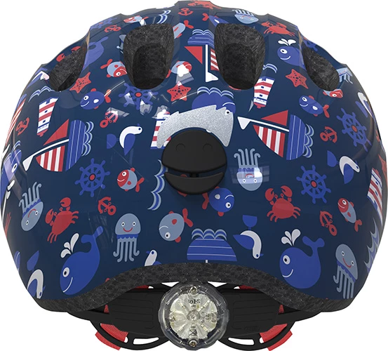 Abus Hjelm Smiley 2.1 S/45-50 Cm Blue Maritim 4 Abus Hjelm Smiley 2.1 S/45-50 Cm Blue Maritim - Billede 2