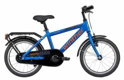 Winther 16″ Dreng (150) Mat Blå/orange