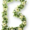 Blomsterranke Basil 130cm Hvid Rose Garland -cykel butik crs media 3888