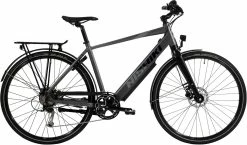 Nishiki Urban Herre El-cykel 9-g 55cm Matgrå