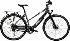 Nishiki Urban Dame El-cykel 9-g 51 Cm Matgrå