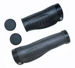 BBB Håndtagsæt BikePartner Sort Ergo 95/136mm Gummi