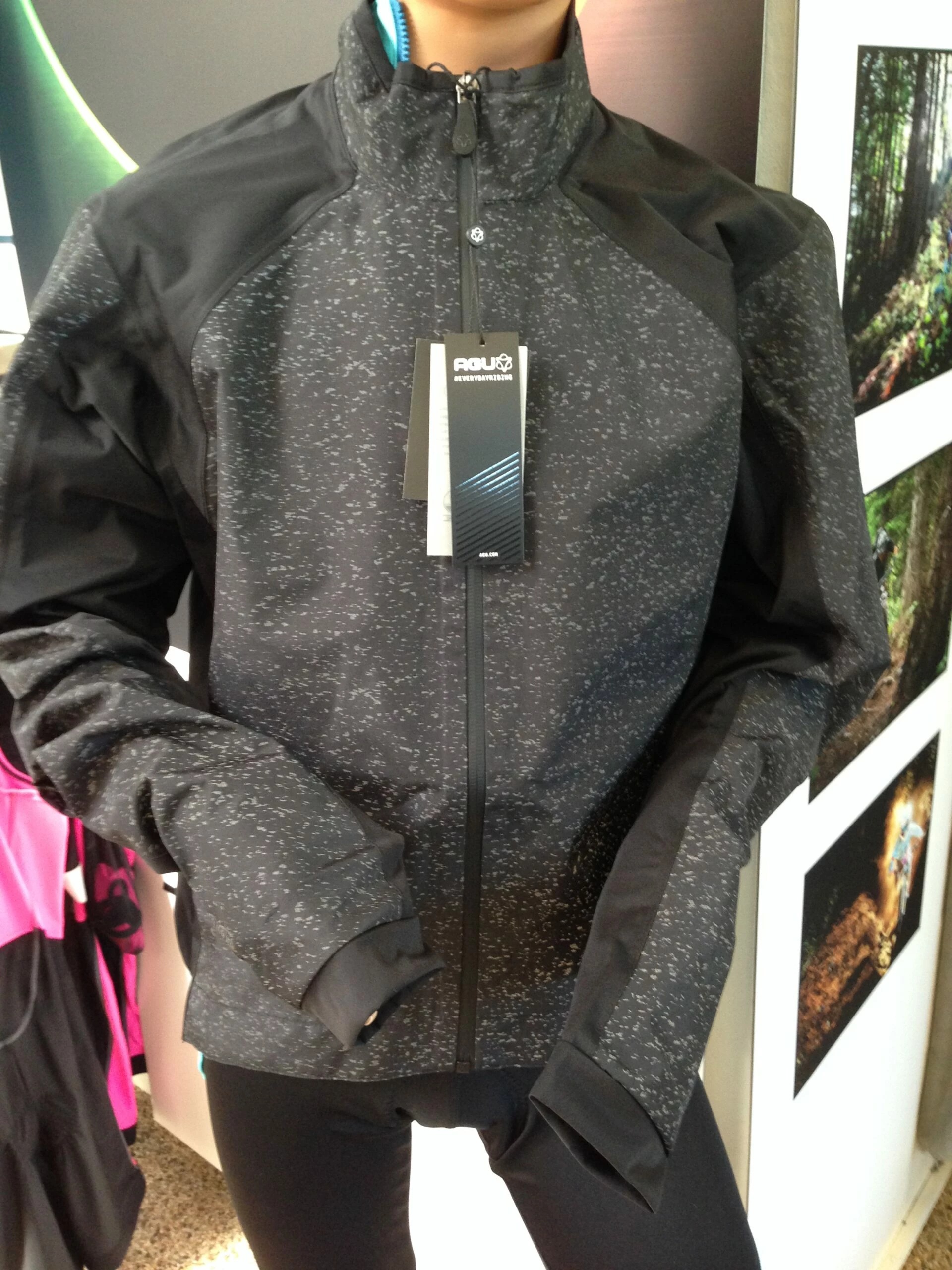 Agu Regnjakke Ess HiVis 3 Agu Regnjakke Ess HiVis