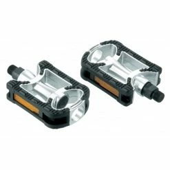 Pedaler Alu Sport M/refleks Sort
