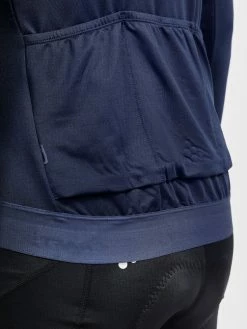 Craft Jersey L/Æ Essence – Blaze Mørkeblå -cykel butik crs media 7976