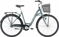 Raleigh Shopping Alu Dame 52 Cm 7-gear – Mat Lys Petroleum.