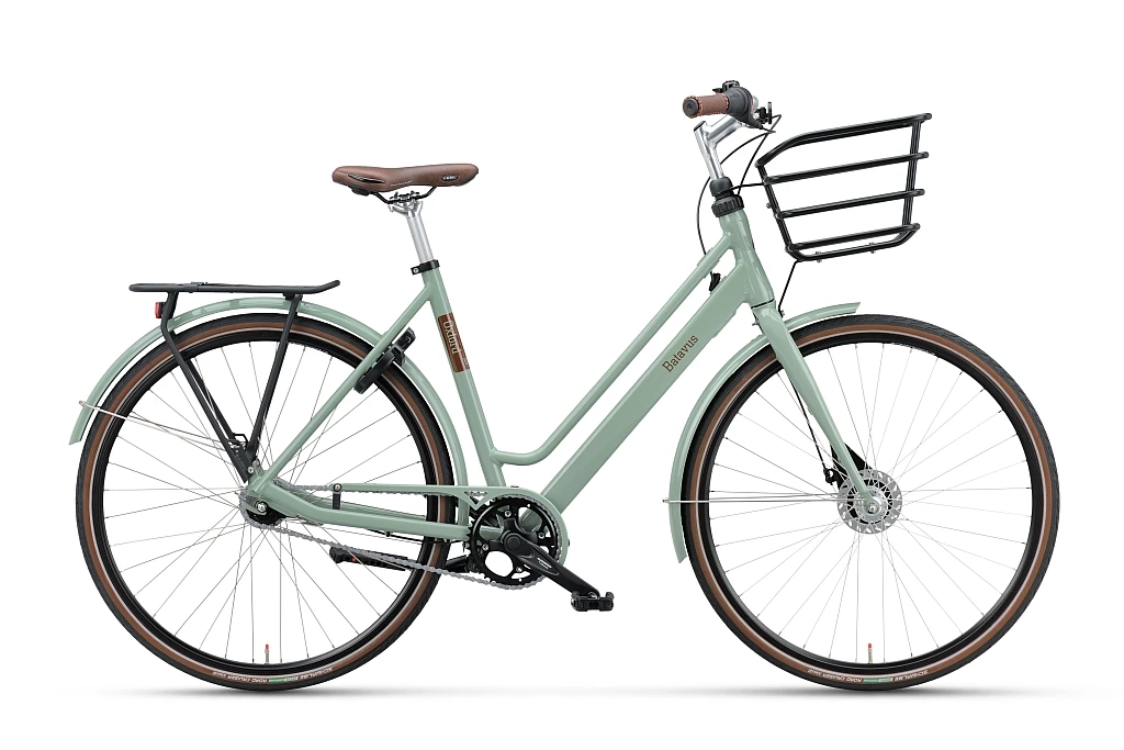 Batavus Oxford Dame 7-gear 57 Cm – Lys Armygrøn 3 Batavus Oxford Dame 7-gear 57 Cm – Lys Armygrøn