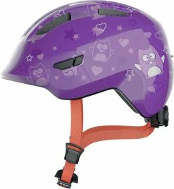 Abus Cykelhjelm Smiley 3.0 M/50-55cm – Purple Star
