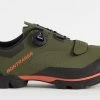 Bontrager Foray MTB Sko – Grøn/orange -cykel butik crs media 8735
