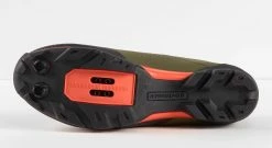 Bontrager Foray MTB Sko – Grøn/orange -cykel butik crs media 8737