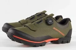 Bontrager Foray MTB Sko – Grøn/orange -cykel butik crs media 8738
