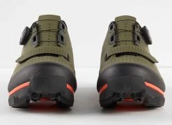 Bontrager Foray MTB Sko – Grøn/orange -cykel butik crs media 8739