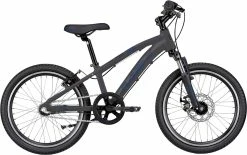 MBK 20″ MUD XP Dreng 3-gear Fodbremse Og Affjedret Forgaffel – Mat Sølv M/blå