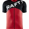 Craft Jersey Core Endur Jersey – Rød/sort M/logo -cykel butik crs media 8972