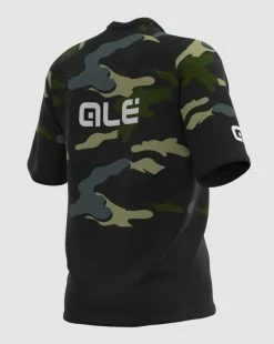 Ale Jersey K/Æ Gravel Stain Grøn -cykel butik crs media 9055