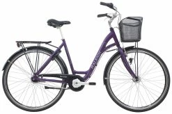 Raleigh Shopping Alu Dame 7-gear 48cm – Mat Mørkelilla/lilla