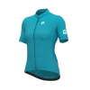 Ale Jersey K/æ Dame Solid Level Turkis -cykel butik crs media 9074