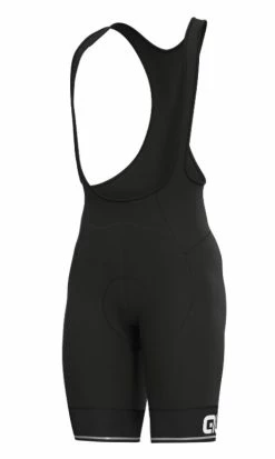 Ale Bibshorts Corsa Solid 4H-indlæg Sort/hvid