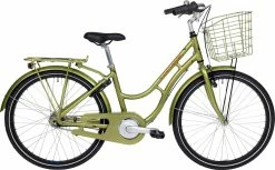 Centurion 24″ Basic Urban+ Pige 7-gear – Lysgrøn/rødbrun