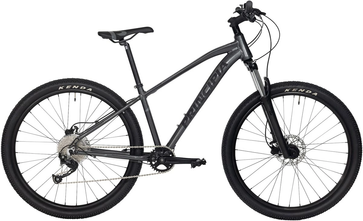 Principia 19″ MTB A3.9 (29″ Hjul) 1x9speed Altus – Titanium M/sort 3 Principia 19″ MTB A3.9 (29″ Hjul) 1x9speed Altus – Titanium M/sort
