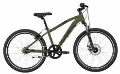 MBK 24″ Mud DNA Dreng 7-gear – Mat Grøn M/sort
