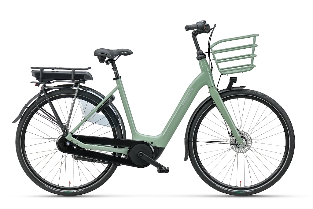 Batavus Luca LX Dame El-cykel 7-gear 48cm 400wh Batteri – Armygreen 3 Batavus Luca LX Dame El-cykel 7-gear 48cm 400wh Batteri – Armygreen