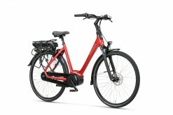 Sparta A-shine Fit Elcykel Dame 7-gear 53cm 400wh Batteri – Garnet Red -cykel butik crs media 9302