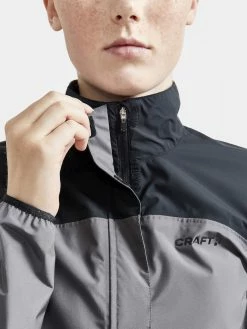 Craft Regnjakke Dame Core Endur Hydro Sort/granit -cykel butik crs media 9590