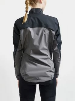 Craft Regnjakke Dame Core Endur Hydro Sort/granit -cykel butik crs media 9591