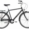 Raleigh Shopping Alu Herre 56cm 7-gear Blank Sort -cykel butik crs media 9627