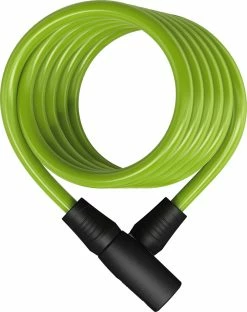 Abus Spirallås M/nøgle Grøn 150cm Star