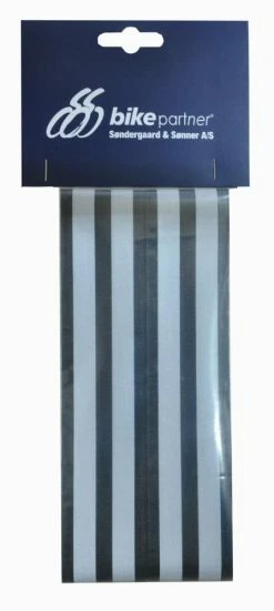 Refleksbånd Sort Med Velcro (buksebånd)