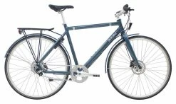 MBK Concept 1One Herre 56cm 7-gear Hydr. Disc. – Blank Gråblå Sølv