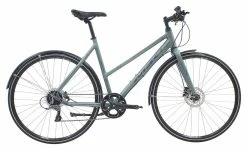 MBK Concept X Dame 56cm 8-gear Hydr. Disc – Matlys Grå/blank Mørkeblå