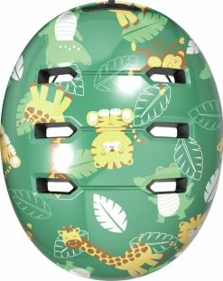 Hjelm Abus Skurb Kid S/45-50cm – Green Jungle -cykel butik crs media 9928