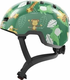 Hjelm Abus Skurb Kid S/45-50cm – Green Jungle