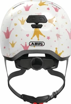 Hjelm Abus Skurb Kid M/50-55cm – White Crowns -cykel butik crs media 9940