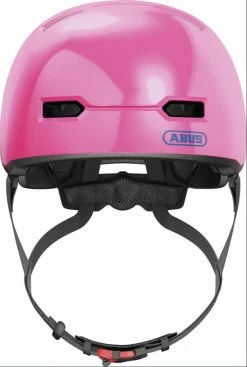 Hjelm Abus Skurb Kid S/45-50cm – Shiny Pink -cykel butik crs media 9964
